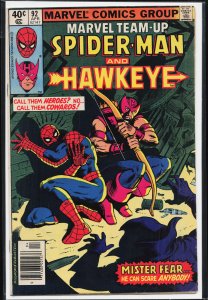 Marvel Team-Up #92 (1980) Hawkeye [Key Issue]