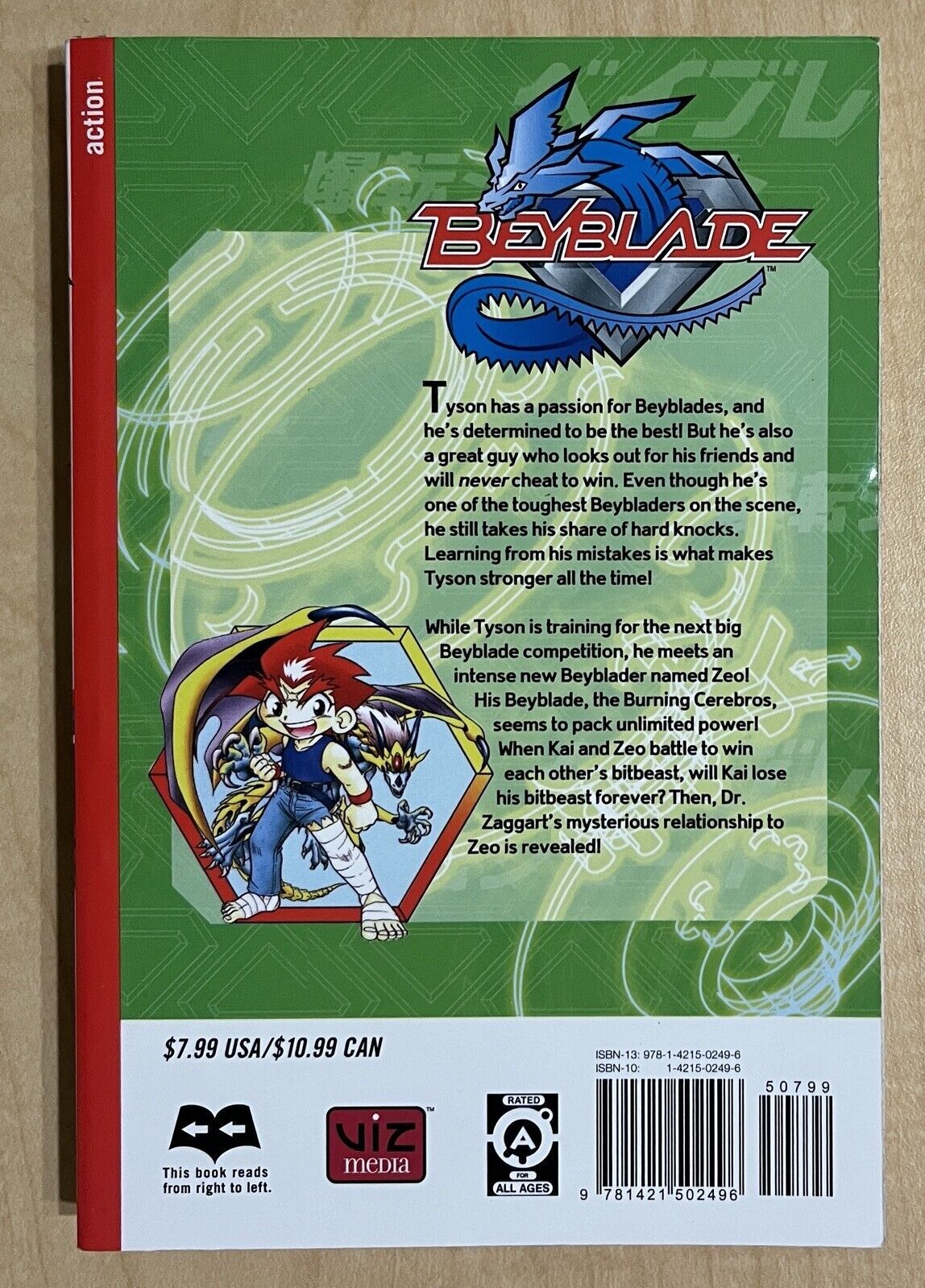 Beyblade Vol 9 MANGA TPB Viz Takao Aoki ENGLISH | Comic Books