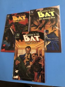 Batman: Shadow of the Bat #'s 8,  12 & #13 (1993) NM + / -