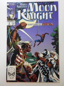 Marc Spector: Moon Knight #2 (1989) Cameo Spidey!! Sharp VF-NM Condition!