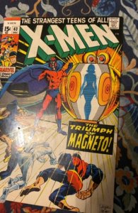 The X-Men #63 (1969)neal Adams triumph of.magneto VF-