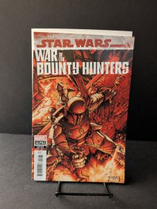 Star Wars: War of the Bounty Hunters Alpha #1 Crimson Armor Variant (2021)