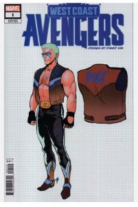 WEST COAST AVENGERS #1 MARVEL 2024 1:10 DANNY KIM VARIANT NM