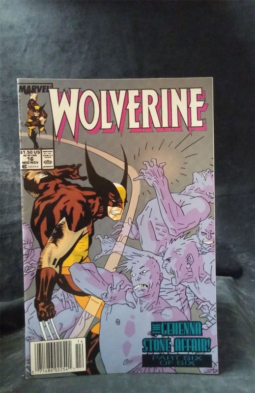 Wolverine #16 1989 Marvel Comics Comic Book