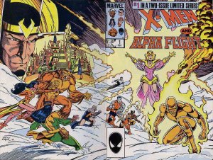 X-Men/Alpha Flight #1 FN ; Marvel | Chris Claremont