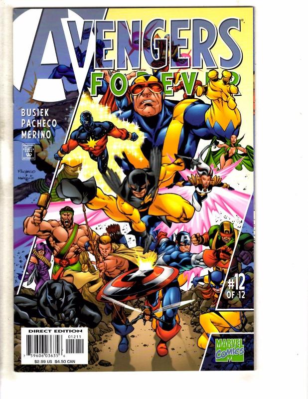 Avengers Forever Complete Marvel Comics Series # 1 2 3 4 5 6 7 8 9 10 11 12 GM4