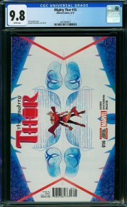 Mighty Thor #16 (2017) CGC 9.8 NM/MT