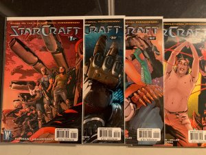 Starcraft 4 Comic Lot Wildstorm DC 2009 #1 3 5 7 Video Game 1st Simon Furman