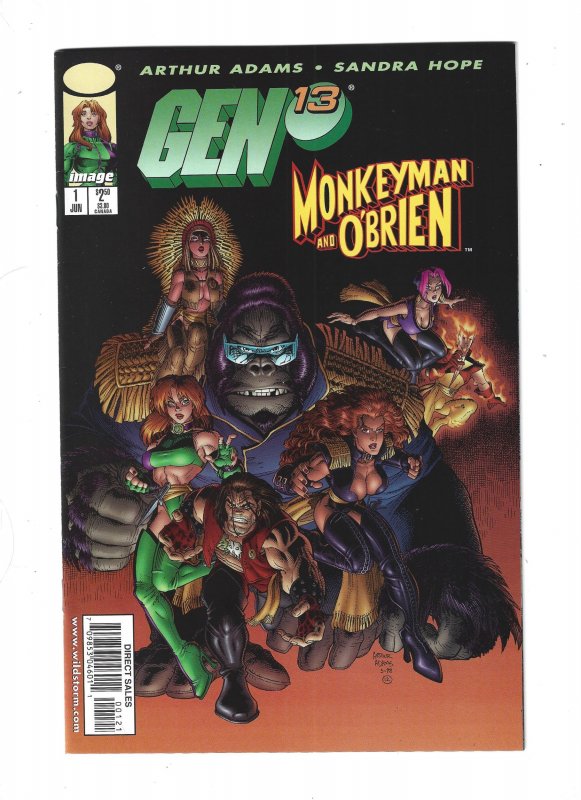 Gen 13-Monkeyman & O'Brien #1 & 2 (1998) Complete