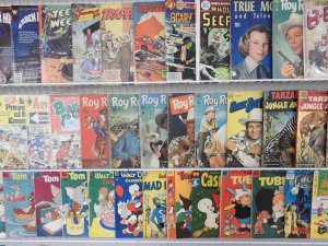 Huge Lot 200+ Silver/Bronze Comics W/ Archie, Tom & Jerry, Richie Rich See Desc.