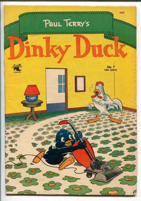 DINKY DUCK #7-1953-ST JOHN-PAUL TERRY-VACUUM CLEANER-fn/vf