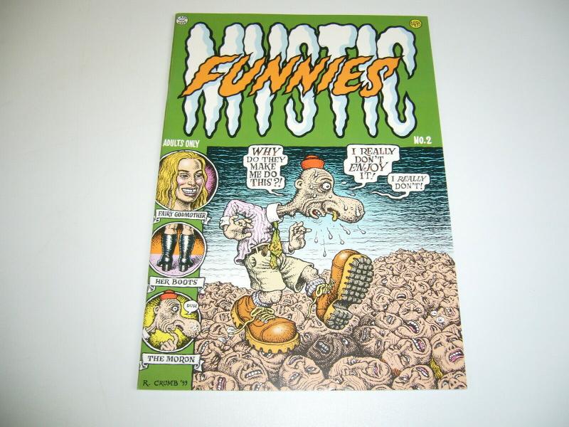 Mystic Funnies #2 VF (1st) print - robert crumb - mr. natural  last gasp 1999