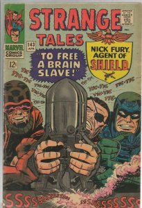 Strange Tales #143 ORIGINAL Vintage 1966 Marvel Comics Nick Fury SHIELD