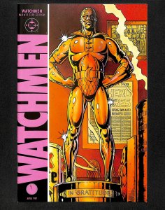 Watchmen #8 Death of the Original Nite Owl!