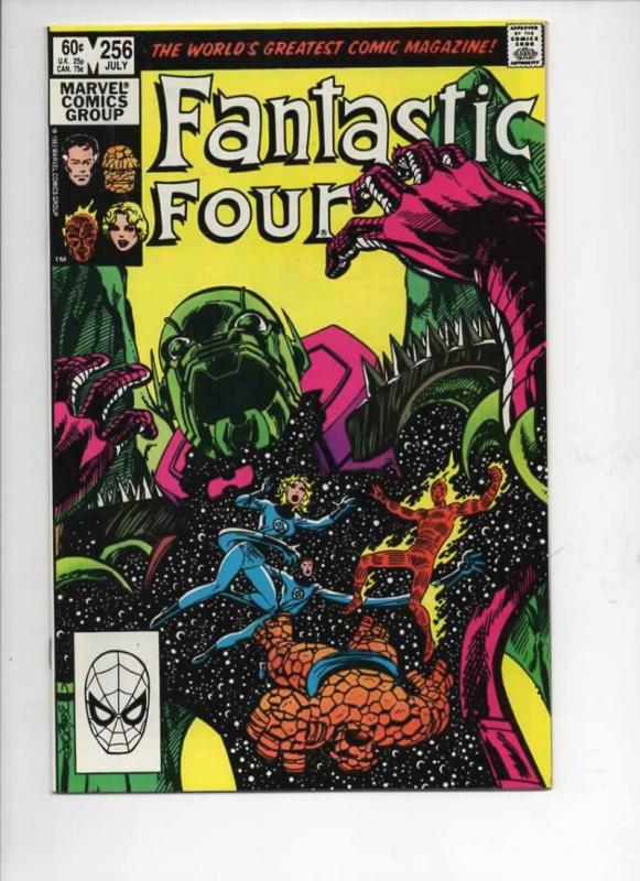 FANTASTIC FOUR #256 VF/NM Annihilation Byrne 1961 1983 Marvel, more FF in store