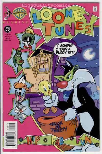 LOONEY TUNES #7, NM+, Bugs Bunny, Daffy Duck, Wily,1994, more BB in store