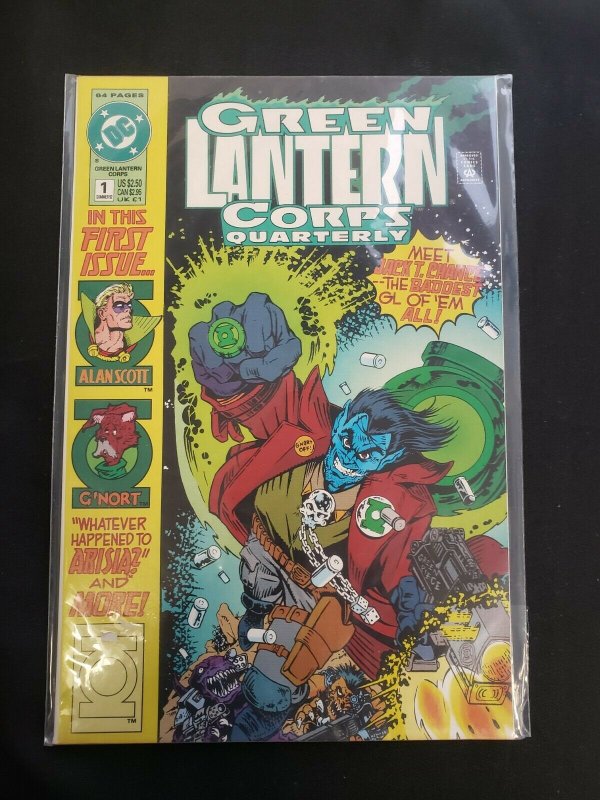 GREEN LANTERN 4PC (VF/NM) ISSUES #1-4, QUARTERLY, THE BOOK OF EVERYTHING 1992-93