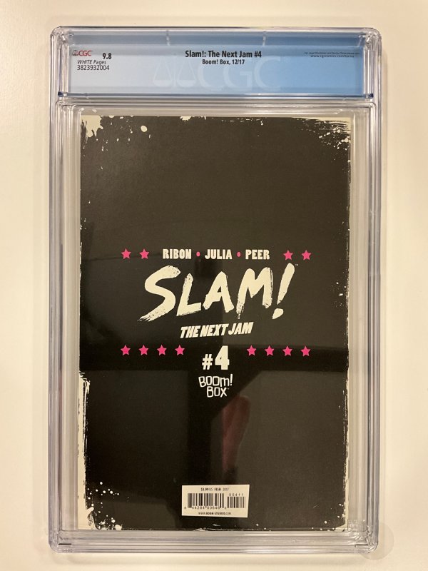 SLAM!: The Next Jam #4 (2017) CGC 9.8