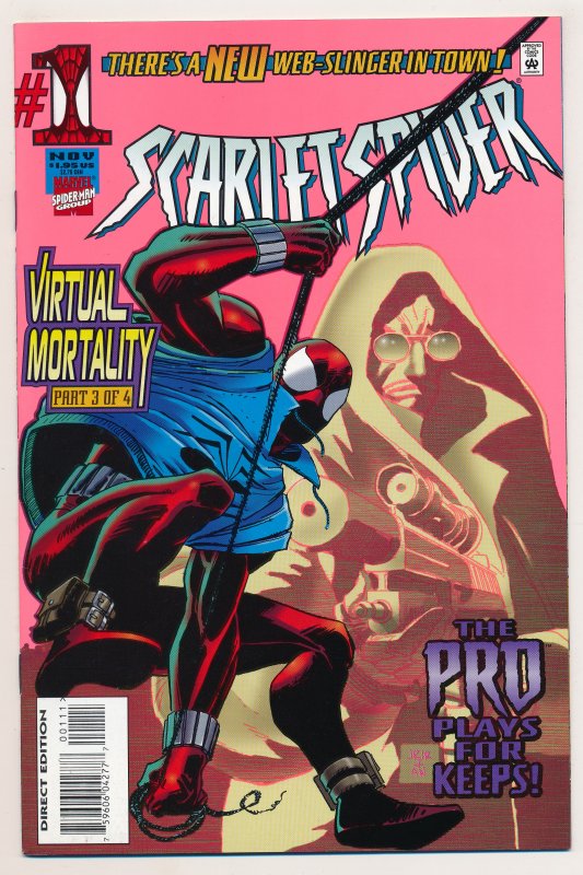 Amazing Scarlet Spider (1995) #1-2 VF and Scarlet Spider (1995) #1-2 VF/NM