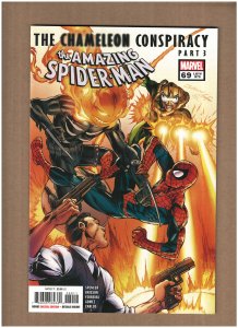Amazing Spider-man #69 Marvel Comics 2021 Chameleon Conspiracy NM- 9.2