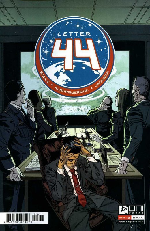 Letter 44 #10 VF/NM; Oni Press | save on shipping - details inside