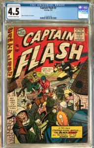 Captain Flash #2 (Sterling, 1955) CGC 4.5