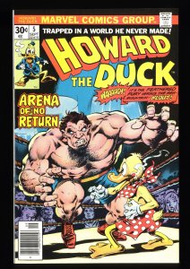 Howard the Duck #5 NM+ 9.6 1st Print
