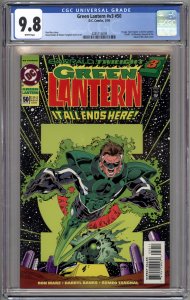 Green Lantern #50 (1994) 1ST KYLE RAYNER GREEN LANTERN CGC 9.8 NM/M