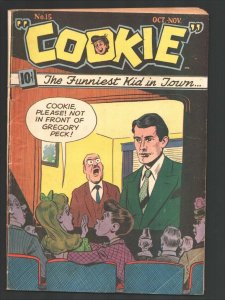 Cookie #15 1948-ACG-Gregory Peck cover-Pickles by Al Hartley-Spicy Good Girl ...