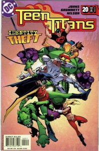 Teen Titans #20 Geoff Johns Green Arrow NM