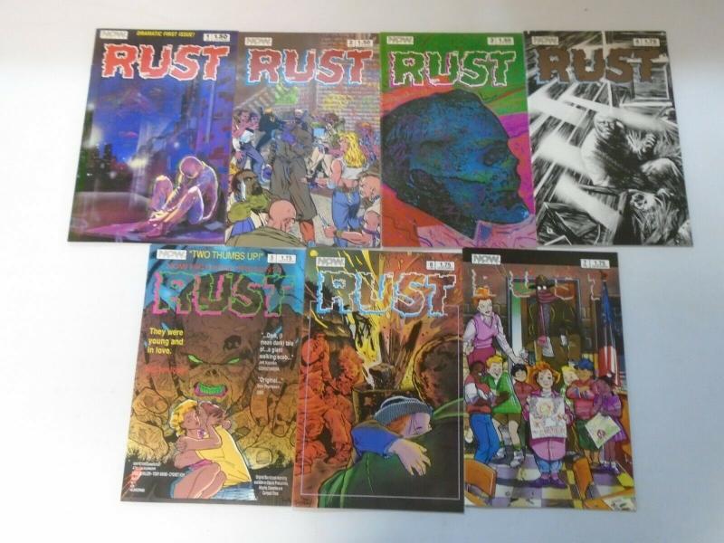 Rust Now Comics comic lot 25 different issues (1987) 8.0/VF