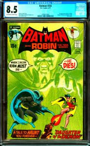 Batman #232 CGC Graded 8.5 1st Rá's Al Ghúl, Batman & Robin Retold Origin