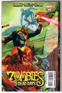 MARVEL ZOMBIES : DEAD DAYS #1,Kirkman,Suydam,2007, NM+, more MZ's in our sto