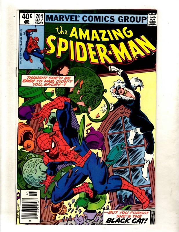 Amazing Spider-Man # 204 NM Marvel Comic Book Goblin Aunt May Mary Jane JF11