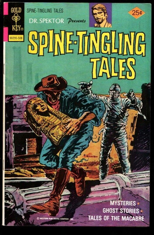 Dr. Spektor Presents Spine-Tingling Tales#2 1975-Gold Key-Mask of the Mummy-H...