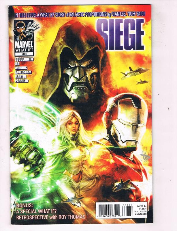 Siege #200 VF Marvel Comics Comic Book Guggenheim Doom Avengers Feb 2011 DE48