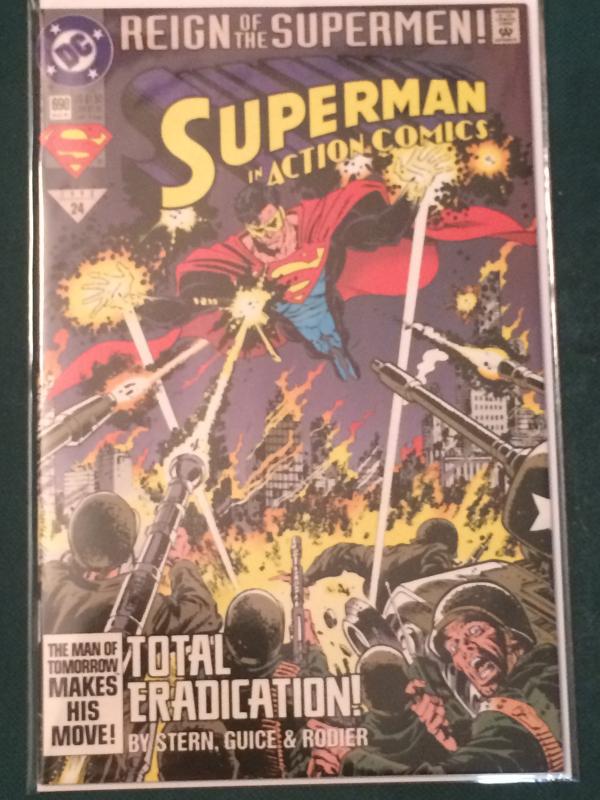 Action Comics #690 Reign of the Supermen