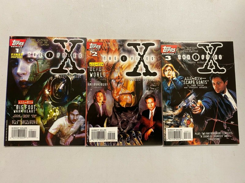 The X Files Set #1-3 8.0 VF (1995)