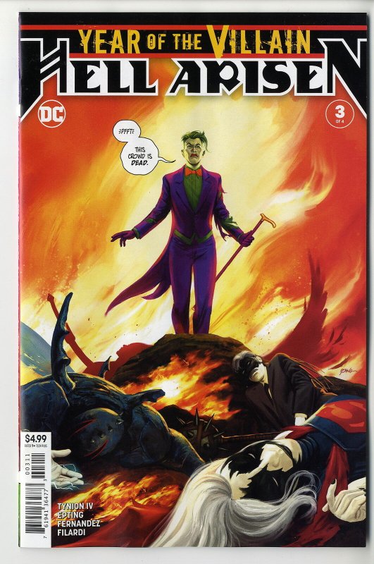 YEAR OF THE VILLAIN (2019 DC) #3 1st Full Appearance of Punchline First Print NM