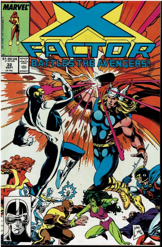 X-Factor #31 - #35, Various Grades - See Desription