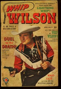 Whip Wilson--#9----COMIC BOOK----FN/VF