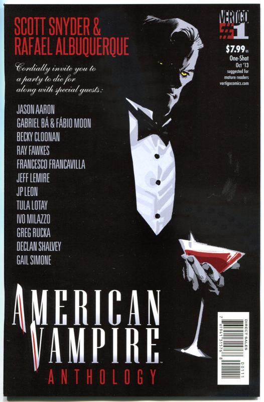 AMERICAN VAMPIRE Anthology #1, VF+, Vertigo, 2013 , Lemire, Rucka, more in store