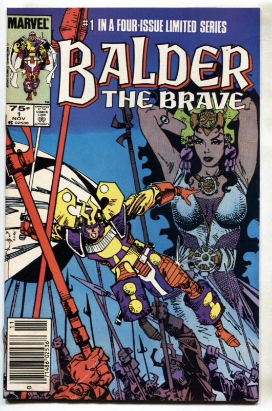 Balder the Brave #1--1985--comic book--Newsstand--Thor--Marvel