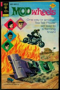 Mod Wheels #16 1975- Gold Key comics- Motorcycle cover VG