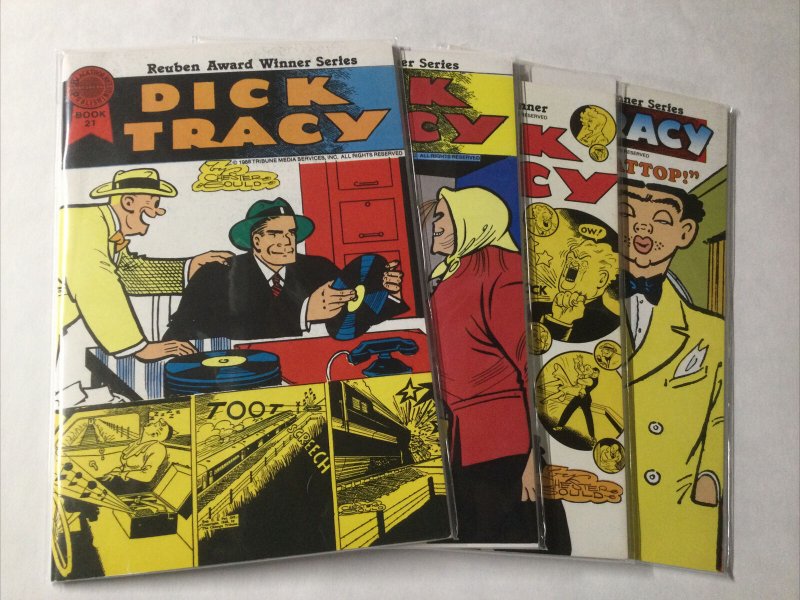 Dick Tracy 21-24 21 22 23 24 Lot Set Run Fn Fine 6.0 Blackthorne Publishing