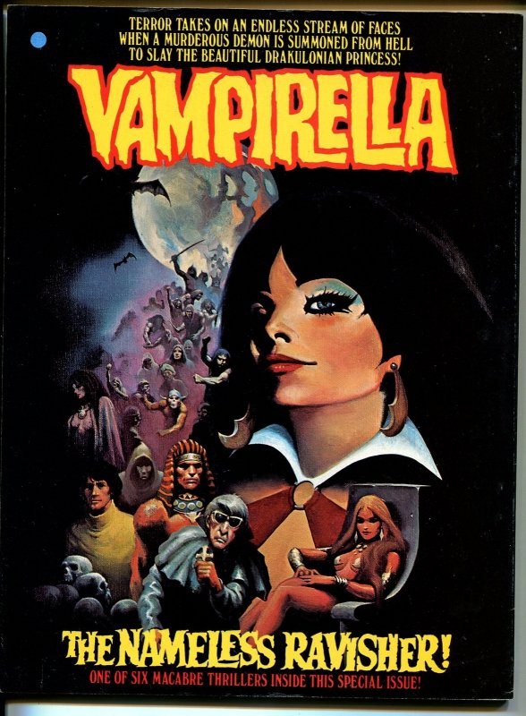 Vampirella #40 1975-Warren-Berni Wrightson bio-horror-mystery-print error-VF-