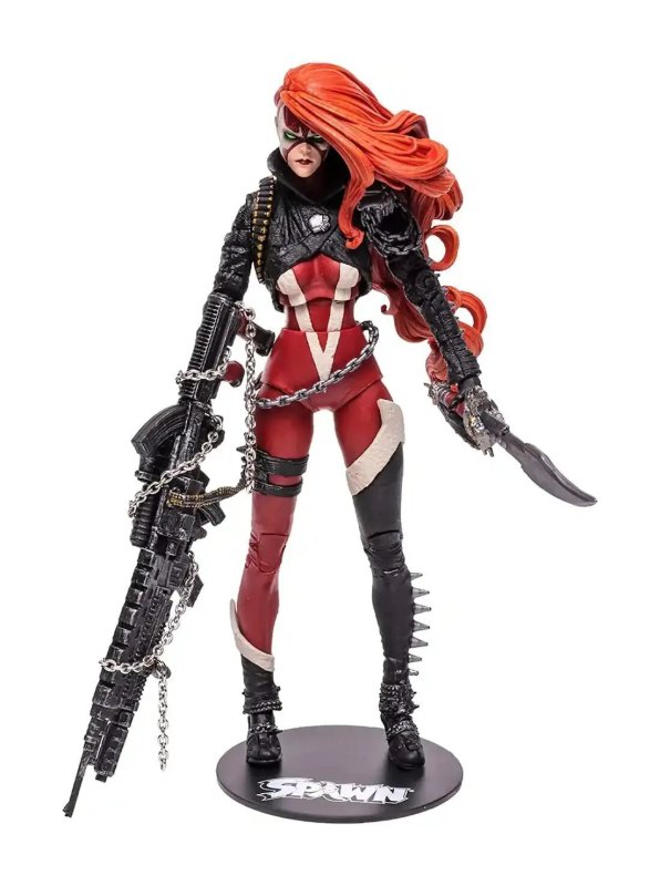 • She Spawn 7 Action Figure Deluxe Box Set with Eight Accessories ~ Awesome!!!