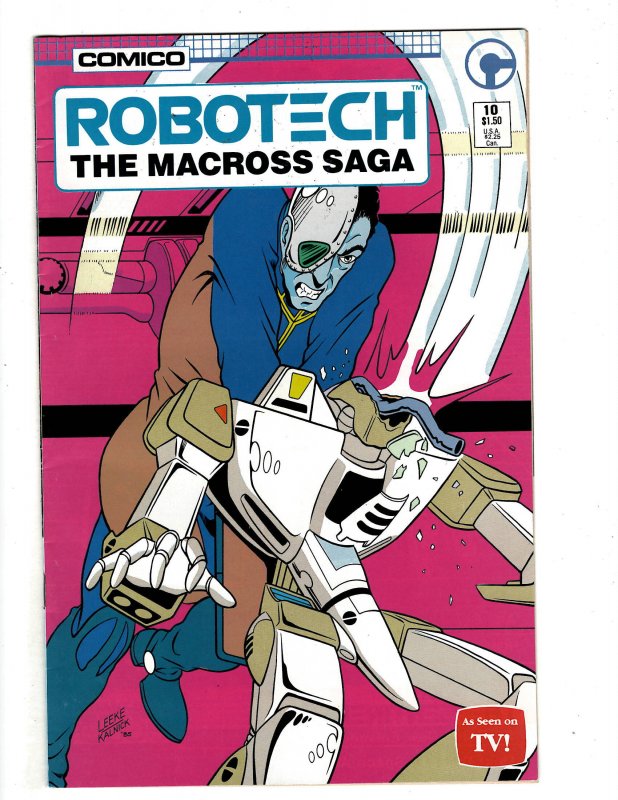 Robotech: The Macross Saga #10 (1986) J610