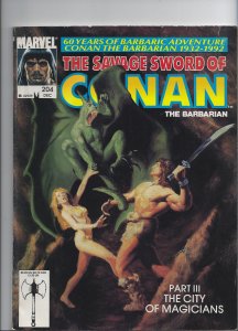 The Savage Sword of Conan #204 (1992)
