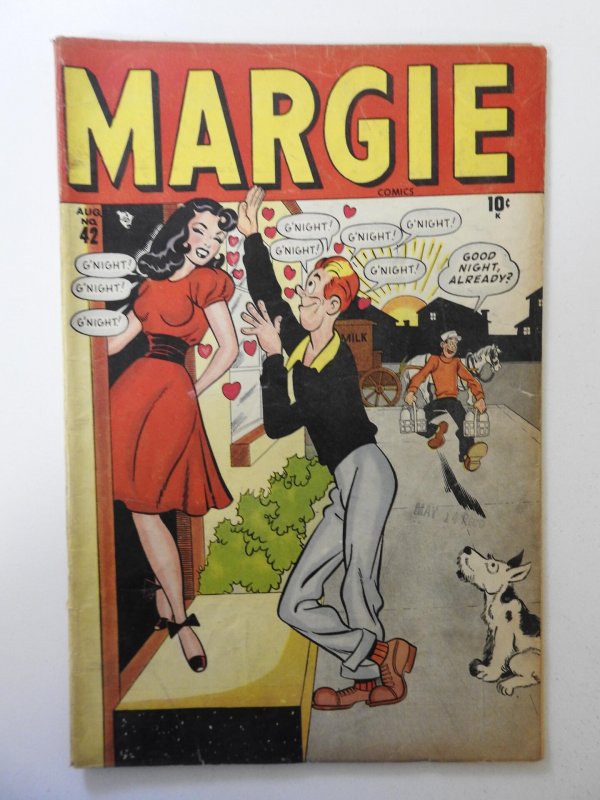 Margie Comics #42 (1948) PR Condition 1/2 of story page missing